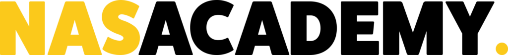 Nas Academy logo black