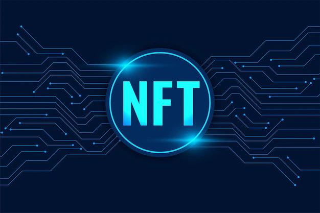 digital nft non fungible token background design 1017 38533